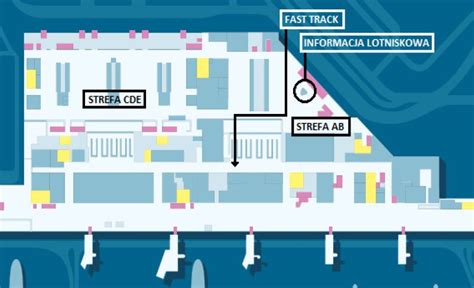 Mapa Lotniska Chopina | Kraków Mapa