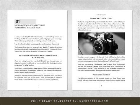 Microsoft Word Book Template Free Download - outgoingwillow