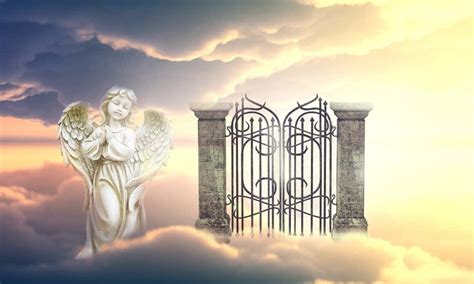 Download Heaven Gates Background | Wallpapers.com