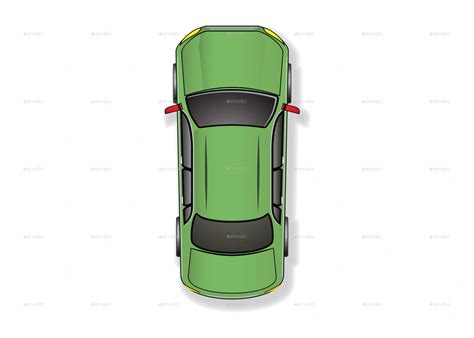 Car Plan View Vector at Vectorified.com | Collection of Car Plan View ...