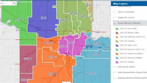 Shawnee Mission School District Map | Map Of Zip Codes