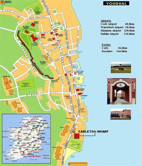 Cork Ireland Tourist Map - Cork Ireland • mappery