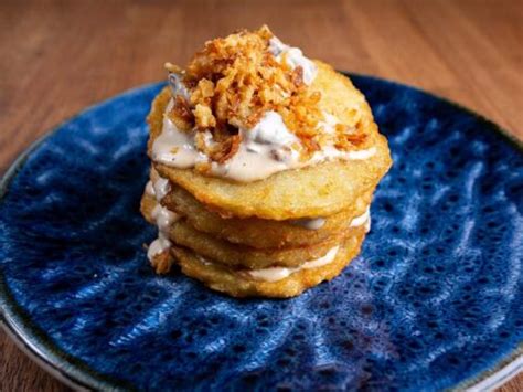 Sweet potato pancakes with chicken and mushrooms - Landgard Latin America