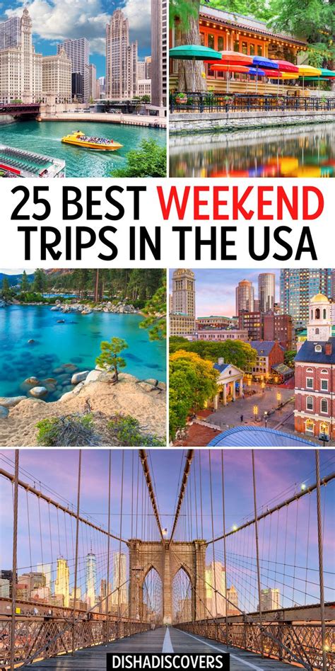 USA Weekend Trips: 25 Amazing Destinations for a Short Getaway ...