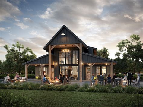 Rustic Barn House Plan | Best Selling Barn House Plan