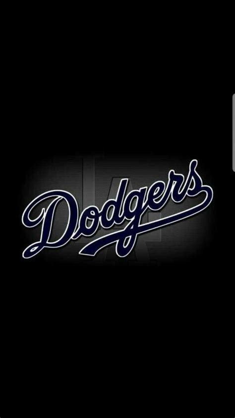 the los angeles dodgers logo is seen in this image