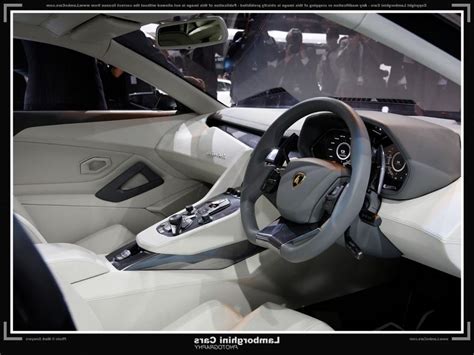 Lamborghini estoque interior photos