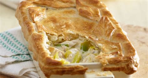 Chicken, Leek & Lemon Puff Pie Recipe | Jus-Rol