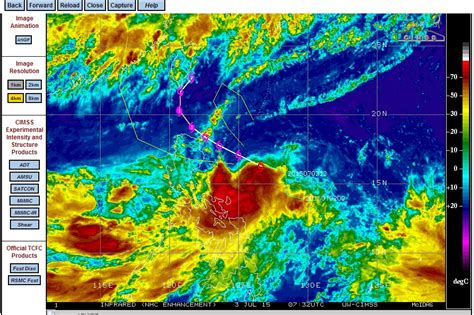 Tropical Storm to Typhoon Egay (Lindfa) Philippines - July 2 to 7 2015 ...