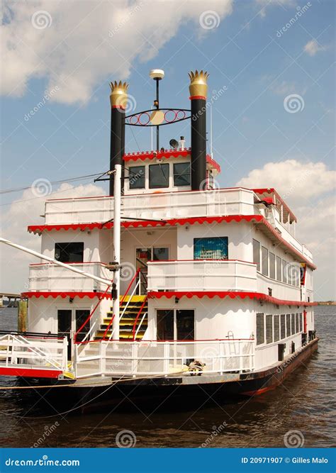 Retro Riverboat Royalty-Free Stock Photography | CartoonDealer.com ...