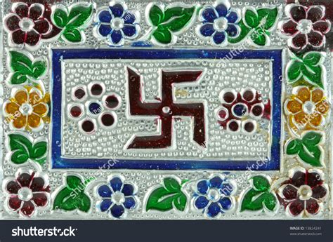 Hindu Sacred Symbol - The Swastika Stock Photo 13824241 : Shutterstock