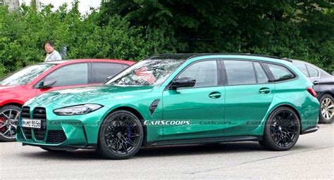 Get A Look At The 2023 BMW M3 Touring Out In The Open | Carscoops