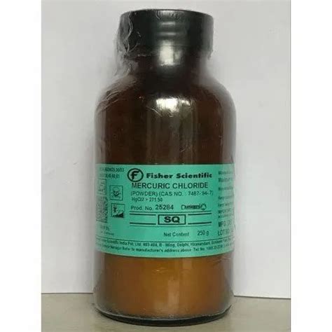 Mercuric Chloride, 99%, 250gm Bottle at Rs 3500/bottle in Ghaziabad ...