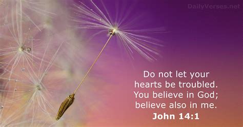 John 14:1 - Bible verse - DailyVerses.net