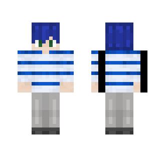 Download Blue hair boy Minecraft Skin for Free. SuperMinecraftSkins