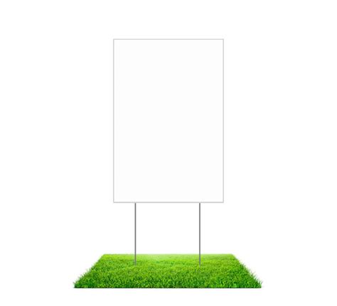 Bannerbuzz Blank Yard Signs