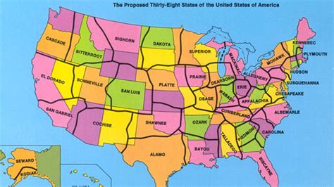 The Map With Only 38 States | Mental Floss