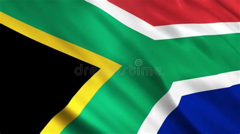 South Africa National Grunge Flag Animation with Seamless Loop Stock ...