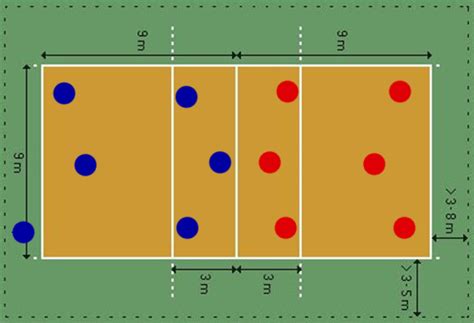 Total 53 Imagen Cancha Y Sus Medidas Del Voleibol Viaterramx