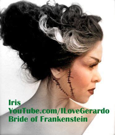 All the girly things: Bride of Frankenstein Hair How to Tutorial