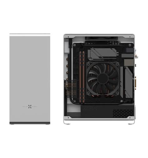 Mini-itx Micro Itx Pc Case Computer Case In Silver Color Full Aluminum ...