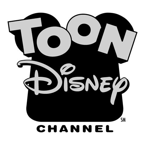 Toon Disney Channel Logo Black and White – Brands Logos