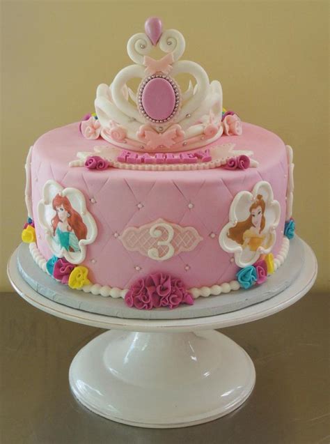 Disney Princess Birthday Cake - Decorated Cake by - CakesDecor