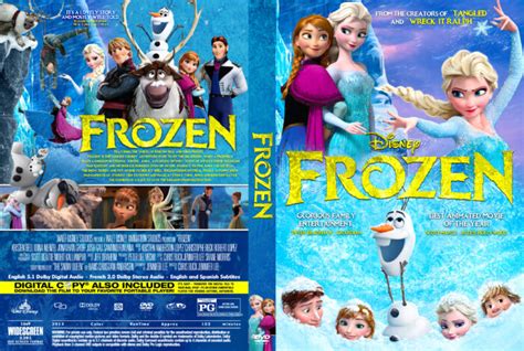 Frozen (2013) R0 Custom DVD Cover - DVDcover.Com