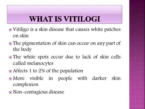 Vitiligo : causes, symptoms, diagnosis and treatment