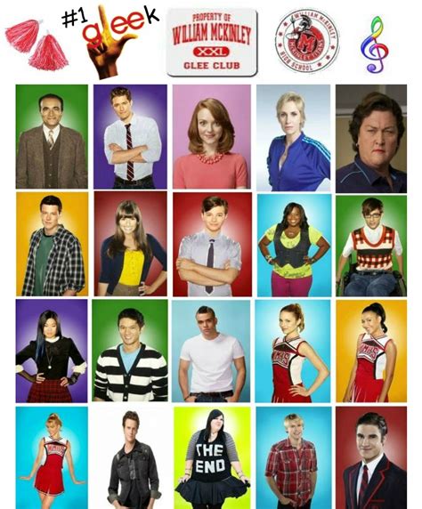 Glee Characters Season 2 by GleekingAdorkable on DeviantArt