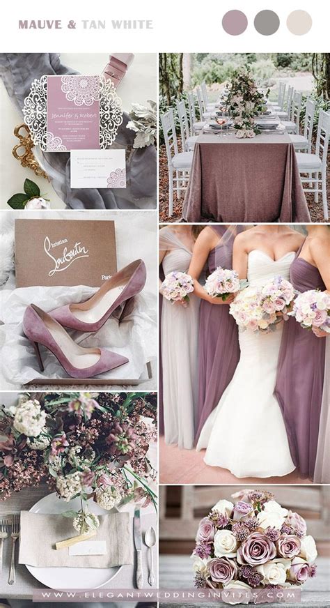 Mauve Wedding Color Scheme - abc wedding