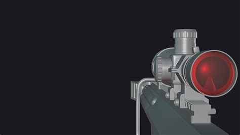 [WIP]Barrett XM109 20MM — polycount