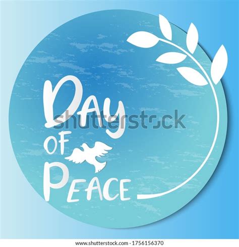 Pigeon Vector Image Symbolism International Day Stock Vector (Royalty ...