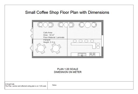 Small Cafe Floor Plan Layout : Cafe Floor Plans Examples In Color ...