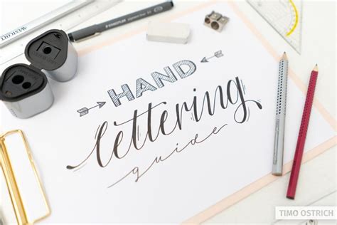 Hand lettering - Master handwritten fonts step by step (tutorial) ️