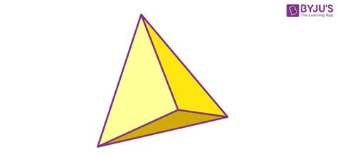 Triangular Pyramid - Definition, Properties, Formulas & Examples