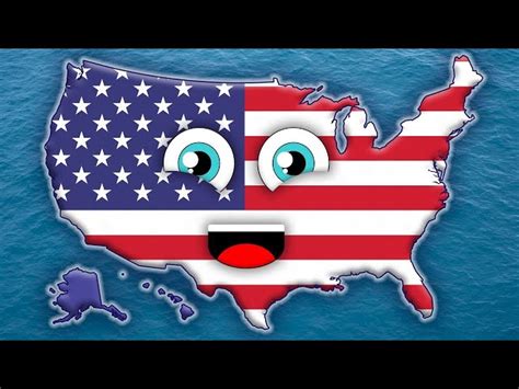 50 States Song for Kids/50 States and Capitals for Children/USA 50 ...