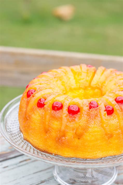 Pineapple Upside-Down Bundt Cake : Kendra's Treats