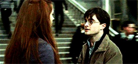 Image - Harry & Ginny kiss.gif | Harry Potter Wiki | FANDOM powered by ...