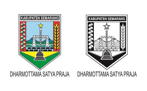 desain vector: Download logo kab semarang corel draw