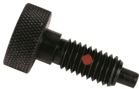 Knurled Knob Hand Retractable Spring Plunger with Steel Non-Locking ...