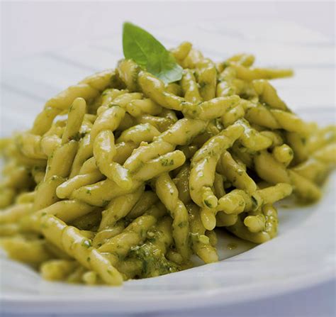 Trofie pasta with Pesto | Cascine Emiliane