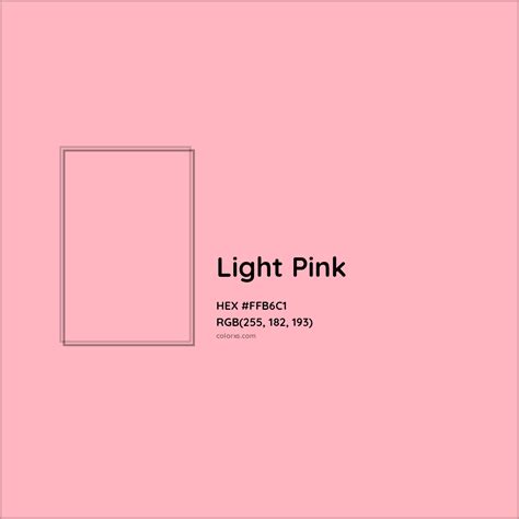 Light Pink Complementary or Opposite Color Name and Code (#FFB6C1 ...