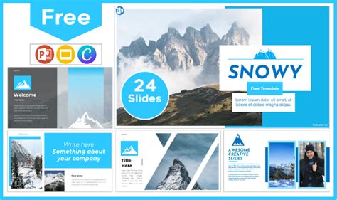 Snowy Template - PowerPoint Templates and Google Slides