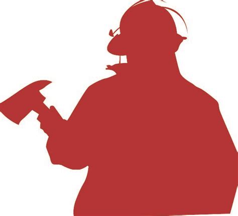 Fireman Silhouette Clip Art at GetDrawings | Free download