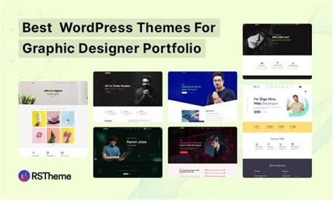 WordPress Themes For Graphic Designer Portfolio Archives - RSTheme