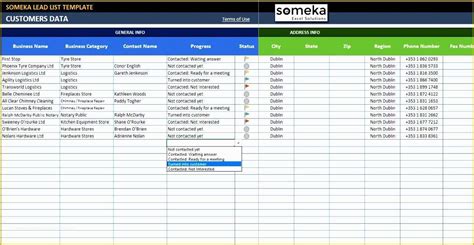 Free Crm Excel Template Of Real Estate Lead Tracking Spreadsheet ...