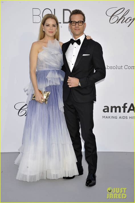 Suits' Gabriel Macht & Wife Jacinda Barrett Attend amfAR Gala Ahead of ...