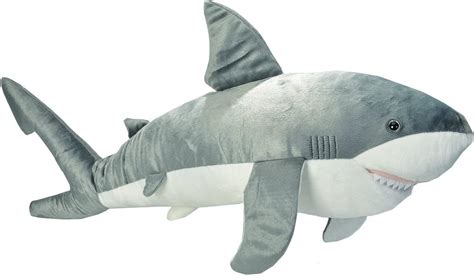 Wild Republic Jumbo Great White Shark Plush - 092389187007