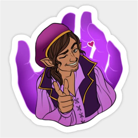 Scanlan - Vox Machina - Sticker | TeePublic